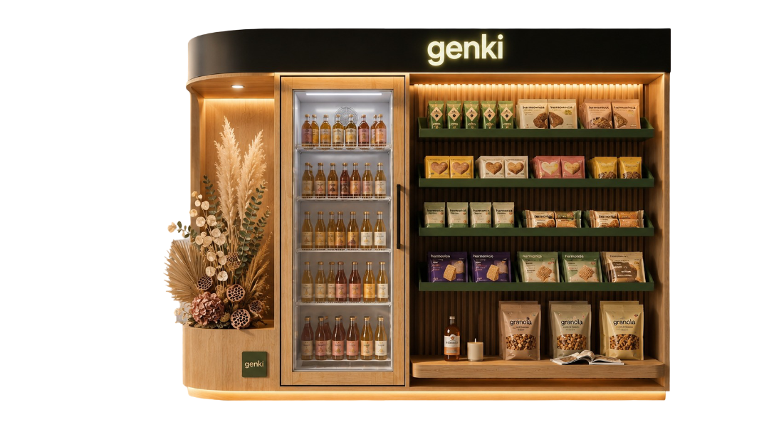 Premium Genki Hub wall station for large offices